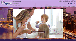 Desktop Screenshot of apexfamilydental.net